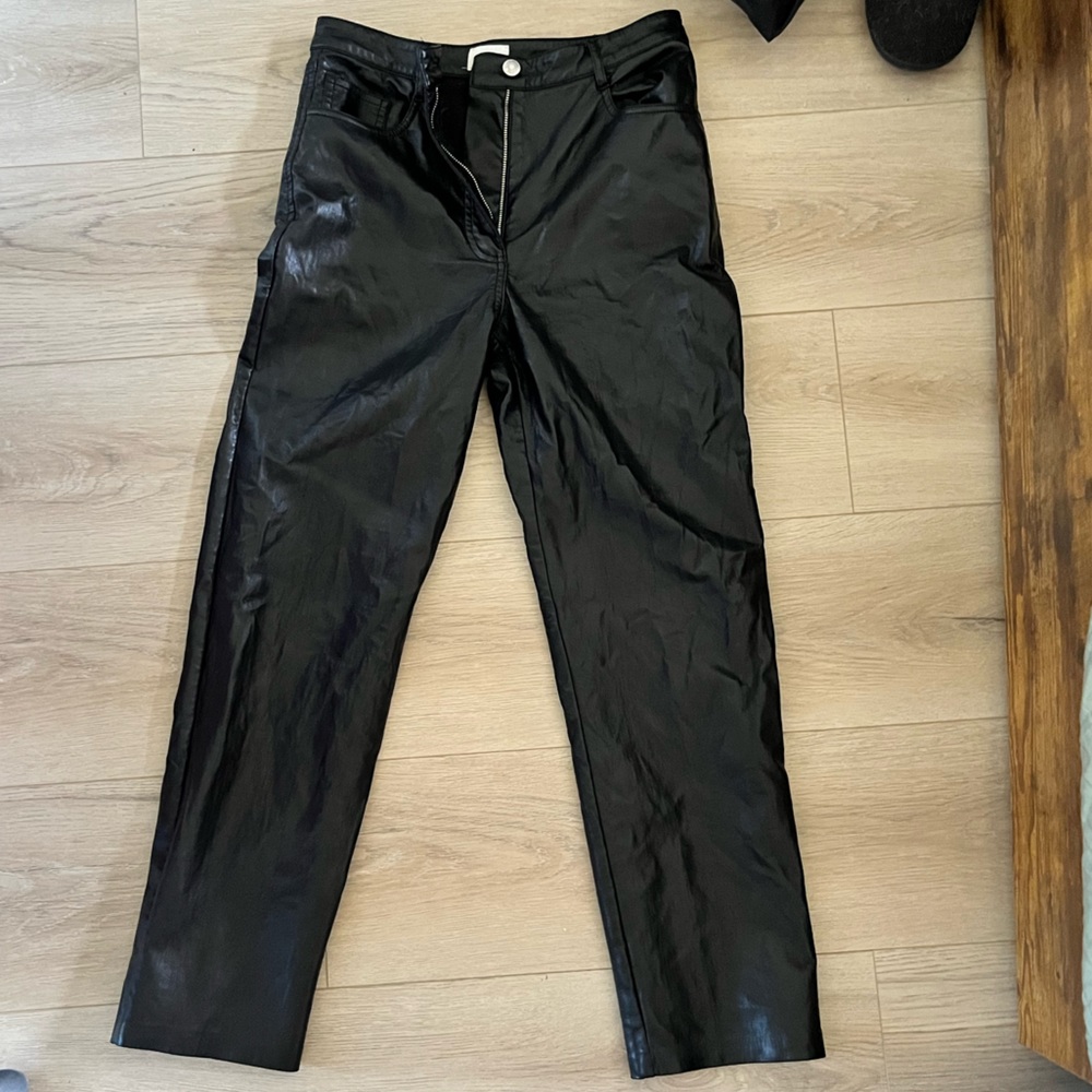 Pleather going out pants